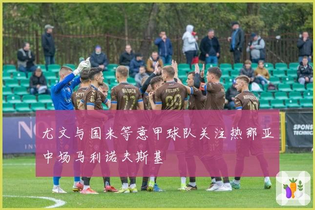 尤文与国米等意甲球队关注热那亚中场马利诺夫斯基